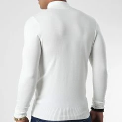 Nouveau ✨ Pull Col Cheminée 665 Beige Clair de Classic Series 👏 -Classic Series Soldes classic series 338473 J665 8 20220921T153853 04