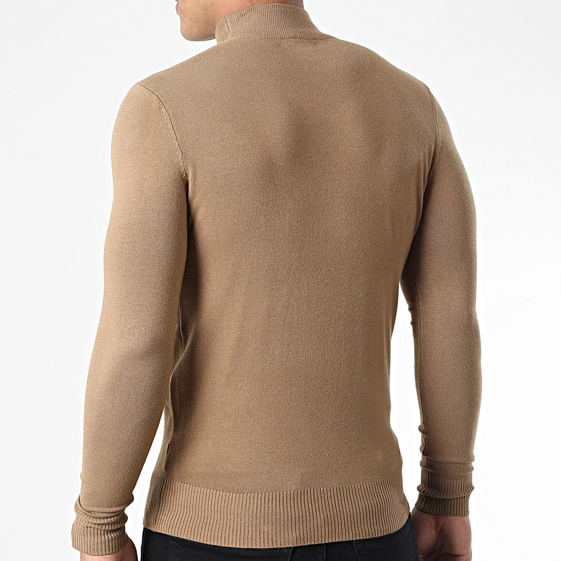 Remise ✔️ Pull Col Cheminée 665 Beige de Classic Series ⭐ 6 Remise ✔️ Pull Col Cheminée 665 Beige de Classic Series ⭐ – Image 4