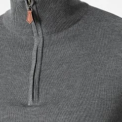 Meilleur prix ⌛ Pull Col Zippé J666 Gris Anthracite Chiné de Classic Series 🧨 7 Meilleur prix ⌛ Pull Col Zippé J666 Gris Anthracite Chiné de Classic Series 🧨 -Classic Series Soldes classic series 338597 J666 5 20220921T154514 02