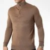 Bon marché 💯 Pull Col Zippé J666 Camel de Classic Series ⭐ -Classic Series Soldes classic series 338599 J666 4 20220921T154403 01