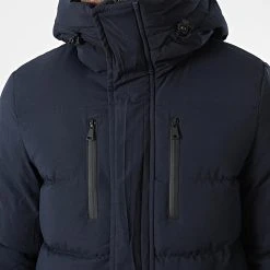 Sortie 😉 Doudoune Capuche 9355 Bleu Marine de Classic Series 👏 -Classic Series Soldes classic series 338606 9355 2 NAVY 20220926T152936 02