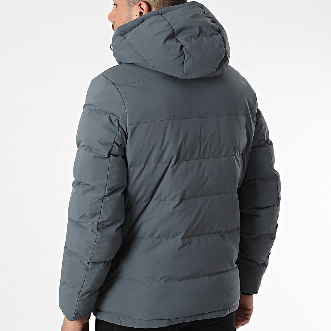Remise ✔️ Doudoune Capuche 9353 Gris Anthracite de Classic Series 🥰 6 Remise ✔️ Doudoune Capuche 9353 Gris Anthracite de Classic Series 🥰 – Image 4