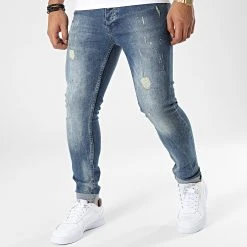 Meilleure affaire 👍 Jean Slim 025 Bleu Denim de Classic Series ✨