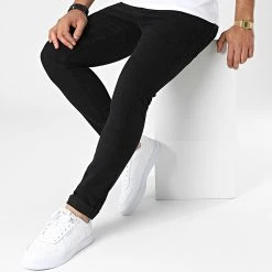 Sortie 🔔 Jean Slim D-3217 Noir de Classic Series ⭐ -Classic Series Soldes classic series 338714 D 3217 20220928T161630 03