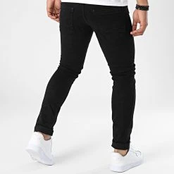 Sortie 🔔 Jean Slim D-3217 Noir de Classic Series ⭐ -Classic Series Soldes classic series 338714 D 3217 20220928T161631 04