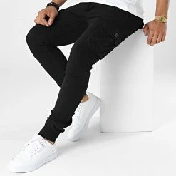 Remise 👍 Pantalon Cargo 7686 Noir de Classic Series ⭐ -Classic Series Soldes classic series 338724 7686 1 BK 20221010T154947 03