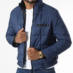 Grosses soldes ⭐ Doudoune 216 Bleu Marine de Classic Series ⌛