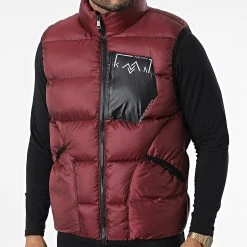 Nouveau 🎁 Doudoune Sans Manches 209 Bordeaux de Classic Series 😀