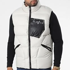 Offres 👍 Doudoune Sans Manches 209 Beige de Classic Series ⌛ -Classic Series Soldes classic series 339033 209 BEIGE 20220926T153851 03