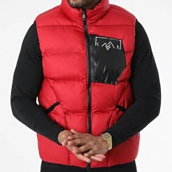 Vente flash ✨ Doudoune Sans Manches 209 Rouge de Classic Series 🤩 -Classic Series Soldes classic series 339082 209 RED 20220926T152422 03