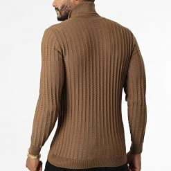 Meilleure affaire 😉 Pull Col Roulé APR-334 Camel de Classic Series ❤️ -Classic Series Soldes classic series 340516 APR 334 CAMEL 20220929T161319 04