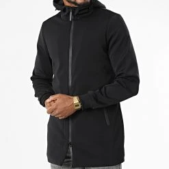 Budget ✨ Veste Zippée Capuche LP1806M Noir de Classic Series 😍 -Classic Series Soldes classic series 340645 LP1806M K BLACK 20220929T160549 03