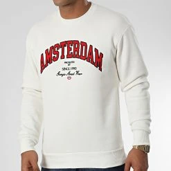 Promo 💯 Sweat Crewneck 1121 Beige Clair de Classic Series 🥰