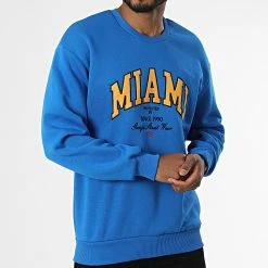 Top 10 ✨ Sweat Crewneck 1119 Bleu Roi de Classic Series 💯 -Classic Series Soldes classic series 340762 GK 1119 SAKS 20220929T161012 03