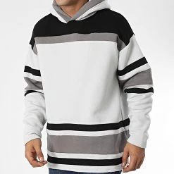 Le moins cher ✔️ Sweat Capuche 1109 Gris Clair de Classic Series ✔️