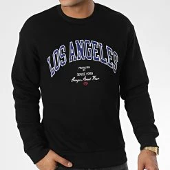 Promo 😀 Sweat Crewneck 1120 Noir de Classic Series 🎉 -Classic Series Soldes classic series 340774 GK 1120 SIYAH 20221006T152000 03