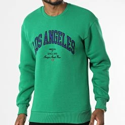 Sortie 🔔 Sweat Crewneck 1120 Vert de Classic Series 💯