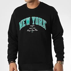 De gros 💯 Sweat Crewneck 1124 Noir de Classic Series 😉