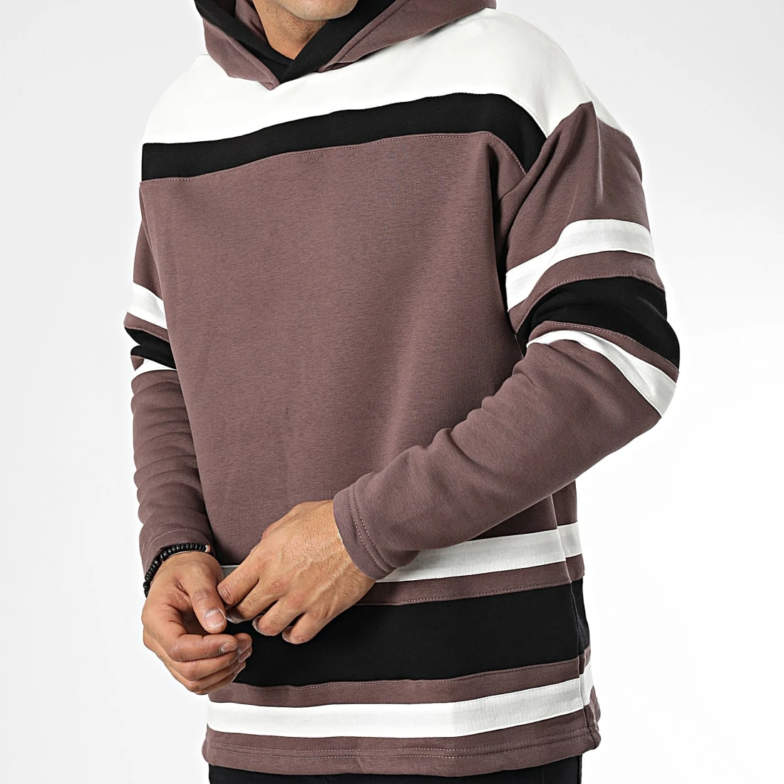 Acheter 💯 Sweat Capuche 1109 Marron de Classic Series 🤩 5 Acheter 💯 Sweat Capuche 1109 Marron de Classic Series 🤩 – Image 3