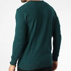 Offres ⌛ Pull Col V 6745 Vert Foncé de Classic Series ✔️ -Classic Series Soldes classic series 342219 6745 VERT BOUTEILLE 20221020T135255 04