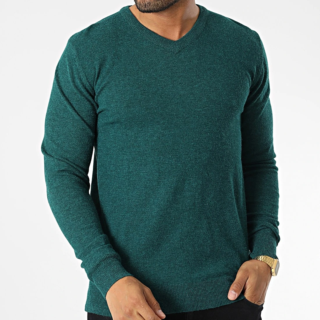 Tout neuf ⌛ Pull Col V 6745 Vert de Classic Series 🤩 3 Tout neuf ⌛ Pull Col V 6745 Vert de Classic Series 🤩
