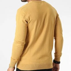 Bon marché 💯 Pull Col V 6745 Moutarde de Classic Series 🎁 -Classic Series Soldes classic series 342224 6745 MOUTARDE 20221020T125214 04