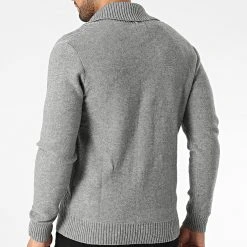 Offres ❤️ Gilet 6854 Gris Chiné de Classic Series 🔥 -Classic Series Soldes classic series 342225 6854 GRIS CHINE 20221020T140211 04