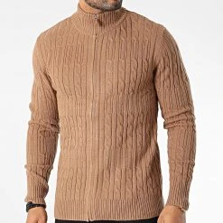 Tout neuf 🎉 Gilet Zippé 6855 Camel de Classic Series 😍