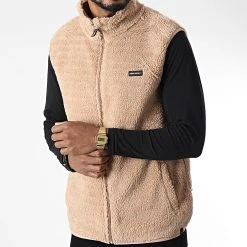 Meilleure vente 🔥 Veste Zippée Sans Manches DP-10022-007 Beige de Classic Series 👏 -Classic Series Soldes classic series 342299 DP 10022 007 004 20221021T151500 03