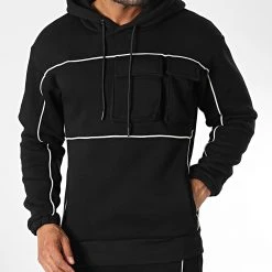 Offres 😍 Ensemble De Survetement 1108 Noir de Classic Series ❤️ -Classic Series Soldes classic series 342466 GK 1108T SIYAH 20221013T151838 03