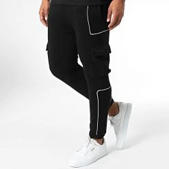 Offres 😍 Ensemble De Survetement 1108 Noir de Classic Series ❤️ -Classic Series Soldes classic series 342466 GK 1108T SIYAH 20221013T151839 04