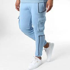 Offres ✔️ Ensemble De Survetement 1108 Bleu Clair de Classic Series ✨ -Classic Series Soldes classic series 342469 GK 1108T MAVI 20221013T151456 04