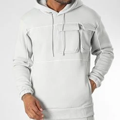 Vente flash ✔️ Ensemble De Survetement 1108 Gris de Classic Series ✔️ -Classic Series Soldes classic series 342472 GK 1108T GRI 20221013T151421 03