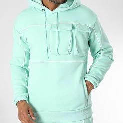 Nouveau 🤩 Ensemble De Survetement 1108 Vert Clair de Classic Series ⭐ -Classic Series Soldes classic series 342474 GK 1108T MINT 20221013T151439 03