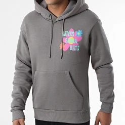 Meilleur prix 🤩 Sweat Capuche 1116 Gris Anthracite de Classic Series 🌟 -Classic Series Soldes classic series 342505 GK 1116 MURDUM 20221007T161029 04