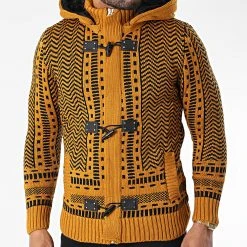 Acheter ⭐ Gilet Zippé Capuche 3007 Orange de Classic Series 🎉