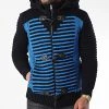 Le moins cher 🔥 Gilet Zippé Capuche 3005 Bleu Marine Bleu Clair de Classic Series ⭐ -Classic Series Soldes classic series 342660 3005 BLUE 20221007T155243 01
