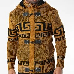 Bon marché ✨ Gilet Zippé Capuche 3014 Orange de Classic Series ❤️