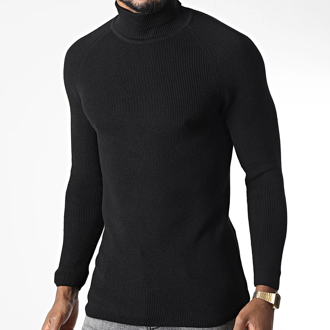 Meilleure vente ✔️ Pull Col Roulé 2010 Noir de Classic Series ✨ 3 Meilleure vente ✔️ Pull Col Roulé 2010 Noir de Classic Series ✨