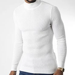 Les meilleures critiques de 🎉 Pull Col Roulé 1596 Beige Clair de Classic Series ⭐ -Classic Series Soldes classic series 342749 1596 BLANC 20221021T151952 03