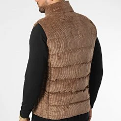 Remise ✔️ Veste Sans Manches 407 Marron de Classic Series 🌟 -Classic Series Soldes classic series 343262 407 KAHVE 20221014T153132 04