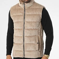 Bon marché 😍 Veste Sans Manches 407 Beige de Classic Series ⌛