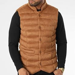 Budget ⌛ Veste Sans Manches 403 Camel de Classic Series 👏 -Classic Series Soldes classic series 343264 403 TABA 20221014T153220 03