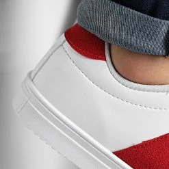 Offres 🤩 Baskets 027 Blanc Rouge de Classic Series 🤩 -Classic Series Soldes classic series 343332 027 BEYAZ KIRMIZI 20221011T144249 03