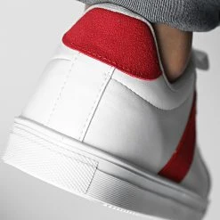 Offres 🤩 Baskets 027 Blanc Rouge de Classic Series 🤩 -Classic Series Soldes classic series 343332 027 BEYAZ KIRMIZI 20221011T144250 04