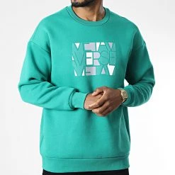 Meilleure vente 🎉 Sweat Crewneck 9901 Vert de Classic Series ✨ -Classic Series Soldes classic series 344434 9901 053 20221020T155613 03