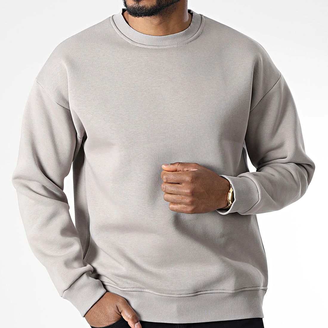 Grosses soldes 😍 Sweat Crewneck 8902 Gris de Classic Series ✨ 5 Grosses soldes 😍 Sweat Crewneck 8902 Gris de Classic Series ✨ – Image 3