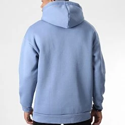 Bon marché ⭐ Sweat Capuche 9801 Bleu Clair de Classic Series ❤️ -Classic Series Soldes classic series 344450 9801 052 20221025T151432 04