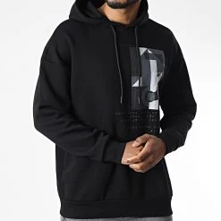 De gros ✔️ Sweat Capuche 9801 Noir de Classic Series ✨ -Classic Series Soldes classic series 344453 9801 001 20221020T155213 03