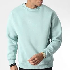Bon marché 🤩 Sweat Crewneck 8902 Vert Clair de Classic Series 🛒 -Classic Series Soldes classic series 344454 8902 020 20221025T151601 03